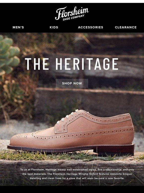 Florsheim: What does heritage mean to 