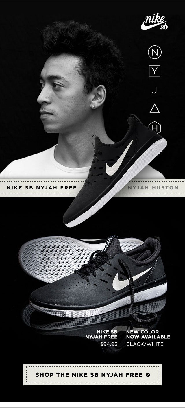 White Nike SB Nyjah Free Shoe Now 