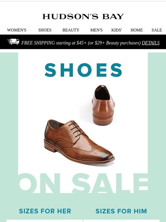 the bay shoe sale 2018