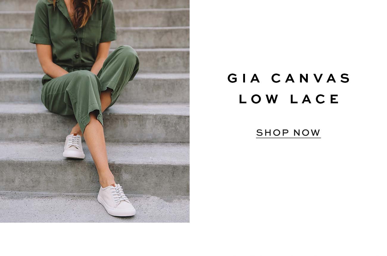 gia canvas low lace