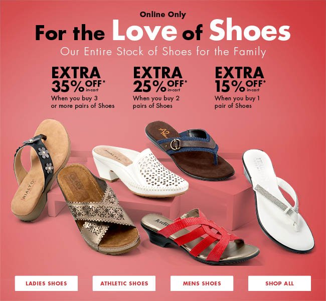Only, Extra Discount Shoe Sale and Save 