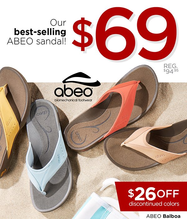 Top-Rated ABEO Balboa Sandal Now $69 