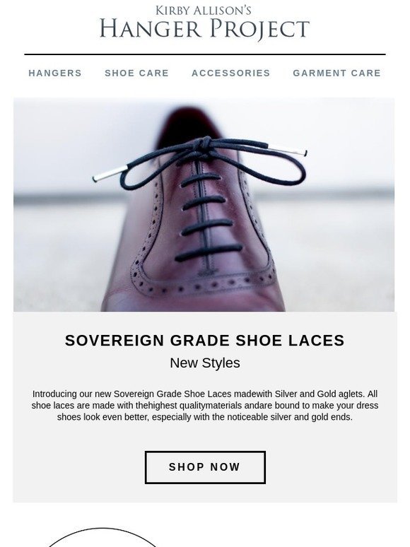 NEW Sovereign Grade Shoe Lace Styles 