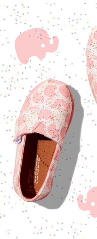 TOMS: Pink Elephant Classics with 