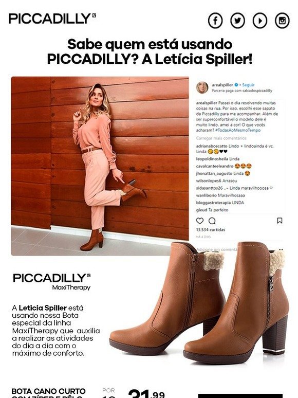 piccadilly botas 2018