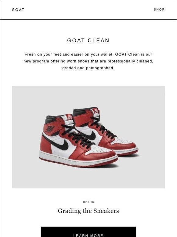 GOAT: Introducing GOAT Clean | Milled