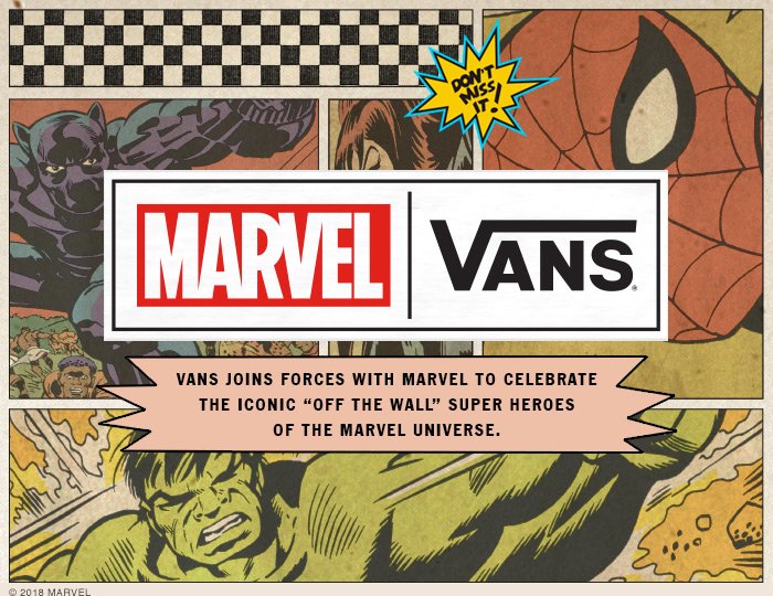 Vans UK: Marvel | Vans – 4 hours of 