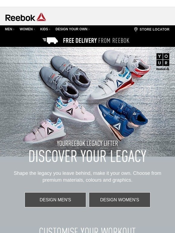 design your own reebok trainers uk