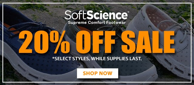 Off Select Soft Science Footwear and 