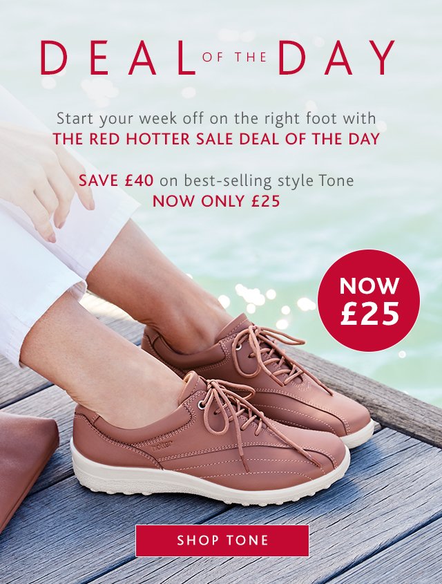 Hotter Shoes: Deal Of The Day: Buy Now 