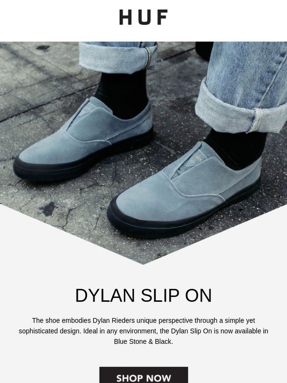 HUF® Worldwide : Dylan Slip On // New 