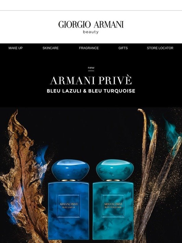 giorgio armani bleu lazuli