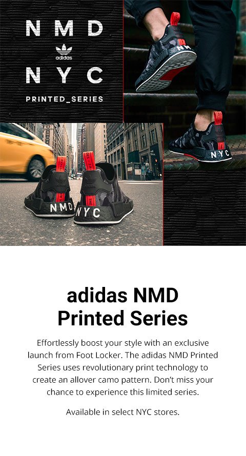 Hey, NYC: adidas NMD Printed Series 