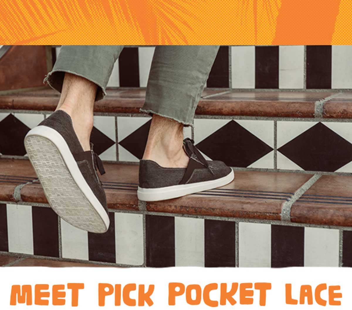 Grin-troducing the Pick Pocket Lace Up 