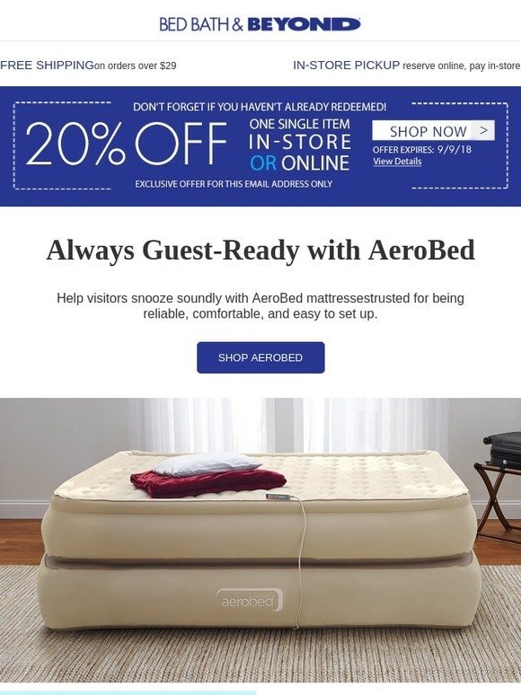 aerobed air bed reviews