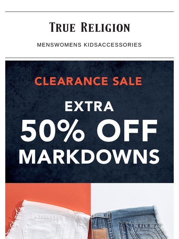 true religion outlet clearance