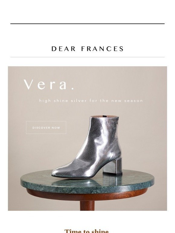 dear frances vera boots