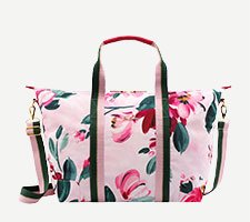 large paintbox flowers aster backpack