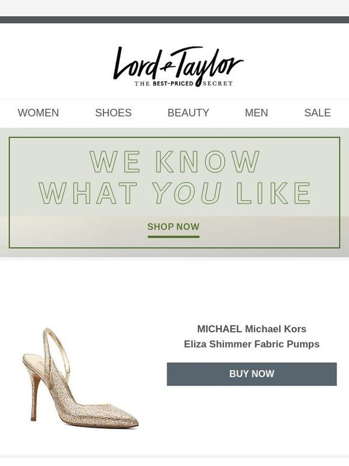 lord and taylor michael kors shoes
