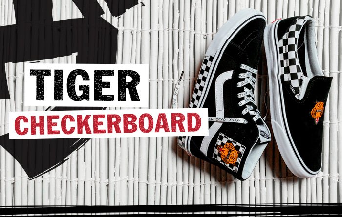 Vans UK: 🐯 Tiger Checkerboard…Grrrr 