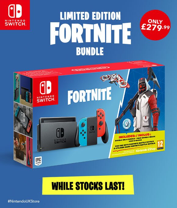 Nintendo Fortnite Nintendo Switch Limited Edition Bundle Is Now Available To Pre Order Milled