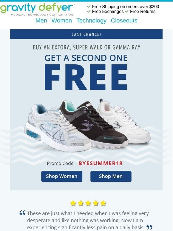 gravity defyer shoes coupon
