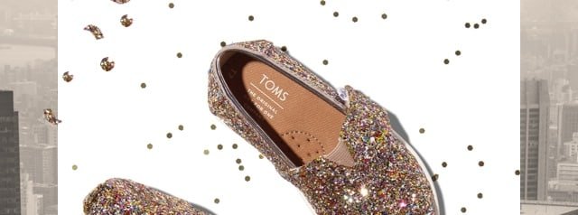 TOMS: Almost sold out: GLITTER CLASSICS 