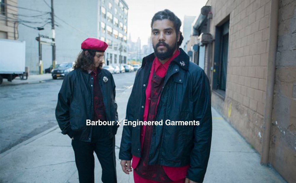 barbour x engineered garments graham