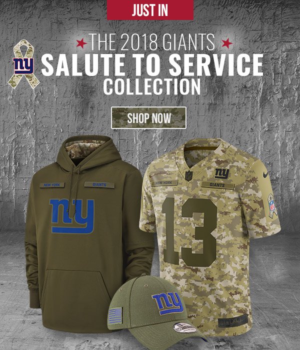 nfl salute to service 2018 giants
