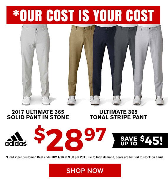 adidas ultimate 365 tonal stripe pants