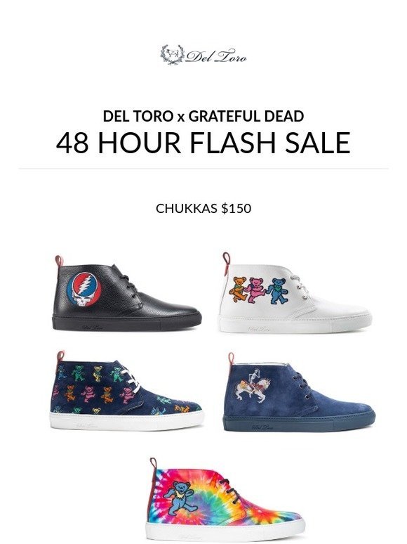 del toro shoes sale