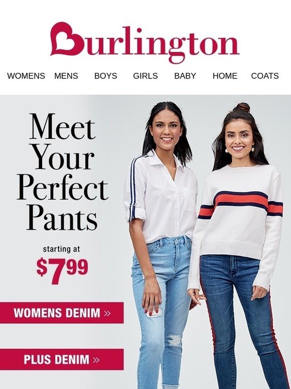 burlington coat factory jeans