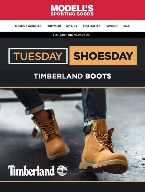 modells timberland boots black friday