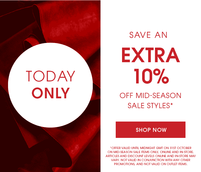 ECCO UK: Save an extra 10% off our mid 