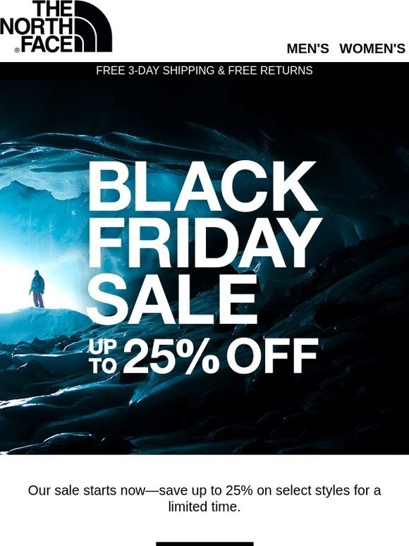 the north face black friday sale 2018