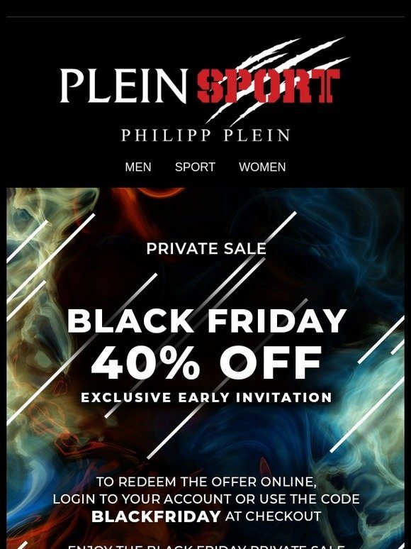 philipp plein black friday sale