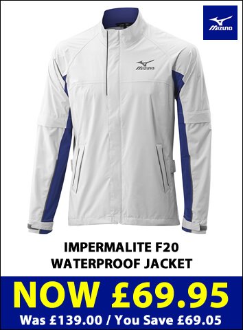mizuno impermalite f20 waterproof golf jacket