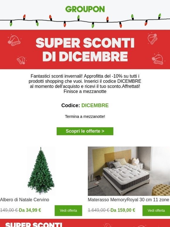Groupon Regali Di Natale.Groupon It Email Newsletters Shop Sales Discounts And Coupon Codes Page 80