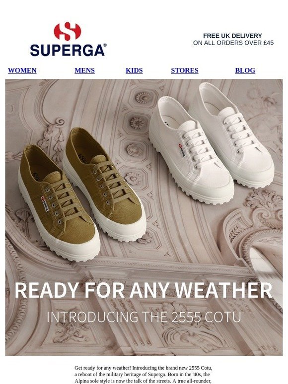 Superga UK: Introducing: The Brand New 