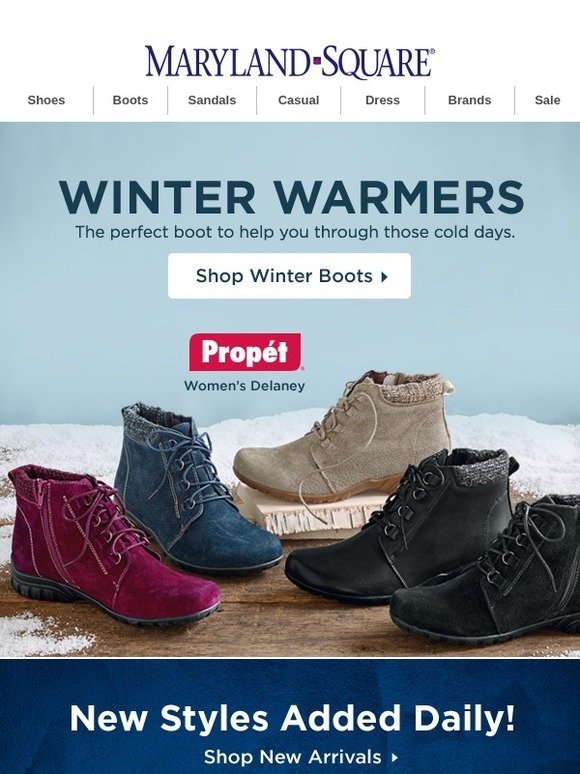Maryland Square: Cozy Winter Boots 