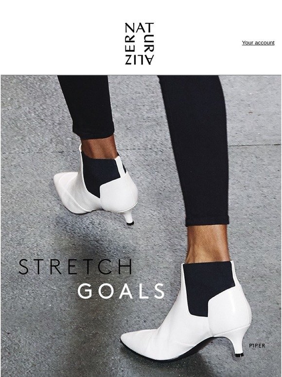 now: stretch booties | Milled