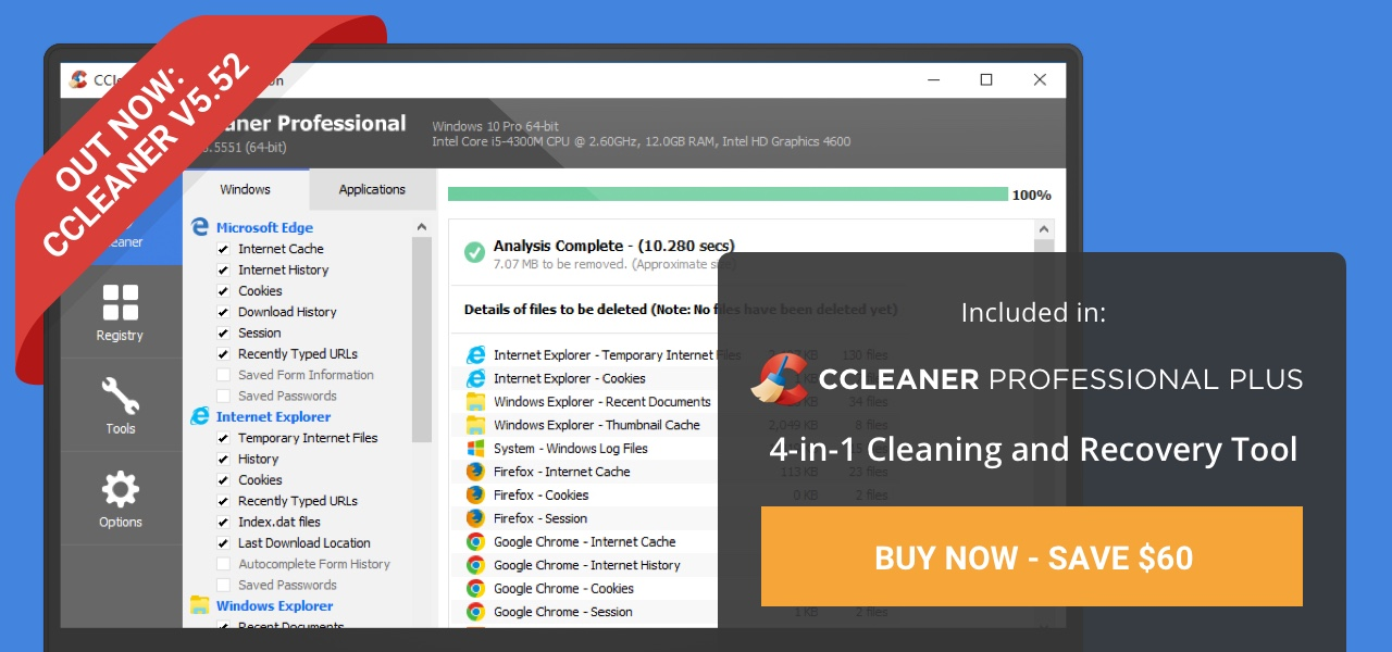 ccleaner professional plus free download for windows 10 64 bit