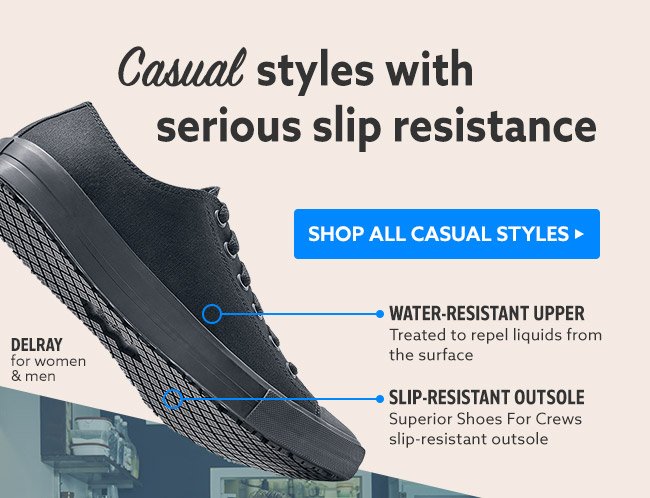 Slip-Resistant Shoes 