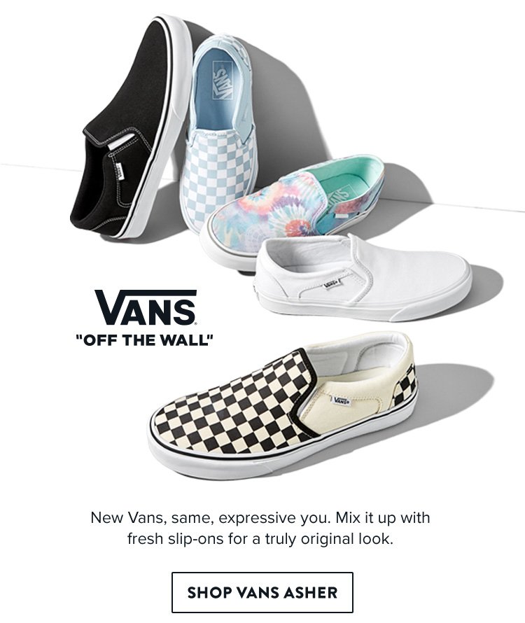 Famous Footwear: NEW Vans slip-ons 