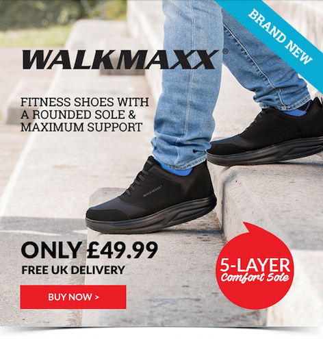 walkmaxx black fit shoes