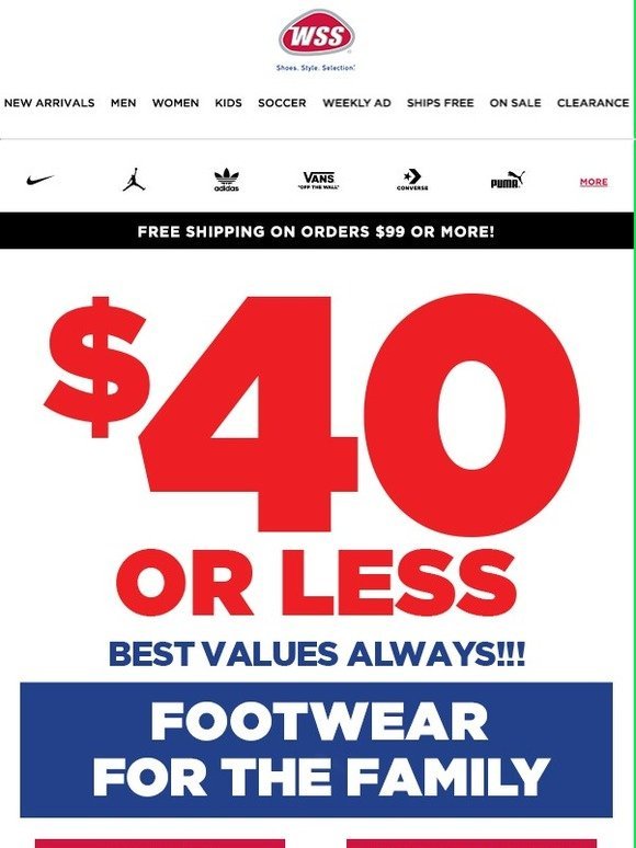 coupons for wss in store