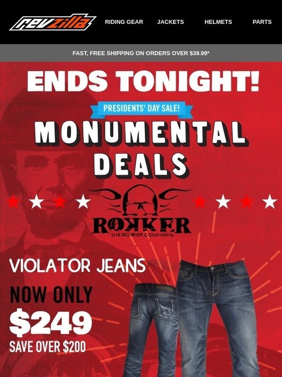 rokker violator jeans