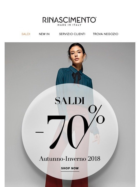 Rinascimento Email Newsletters: Shop Sales, Discounts, and Coupon Codes -  Page 6