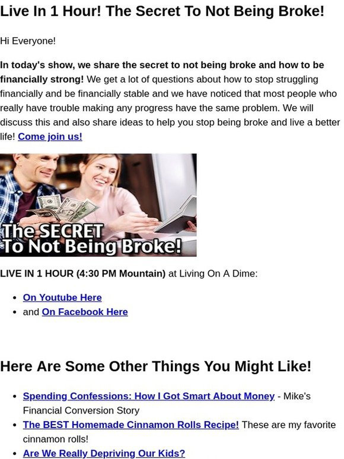 Living On A Dime Save Money And Get Out Of Debt Live In 1 - 