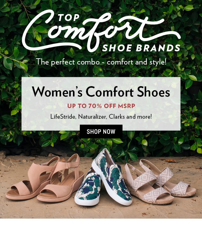 comfort shoe brands for women